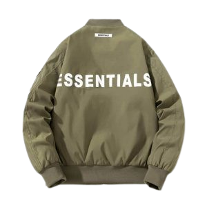 green-fear-of-god-essentials-coat-jacket